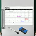 thumbnail image 1 of Uxcell 16.9" x 11.8" Magnetic Chore Chart, Calendar Whiteboard for Family, 1 of 6