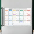 thumbnail image 1 of Uxcell 16.9" x 11.8" Magnetic Chore Chart, Dry Erase Planner, 1 of 6