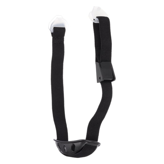 Uxcell 16.93 Inch 1 Pcs Adjustable Helmet Strap Accessory for Hard Hat with Protective Buckle Black