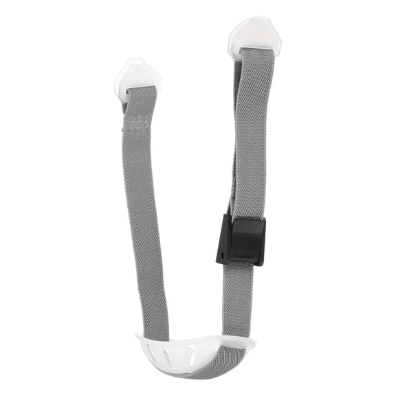 Uxcell 16.93 Inch 1 Pcs Adjustable Helmet Strap Accessory for Hard Hat with Protective Buckle Gray