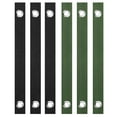 thumbnail image 1 of Uxcell 16 Inch Tree Straps for Staking, 6 Pack Tree Support Straps with Grommets, Black, Olive Green, 1 of 6