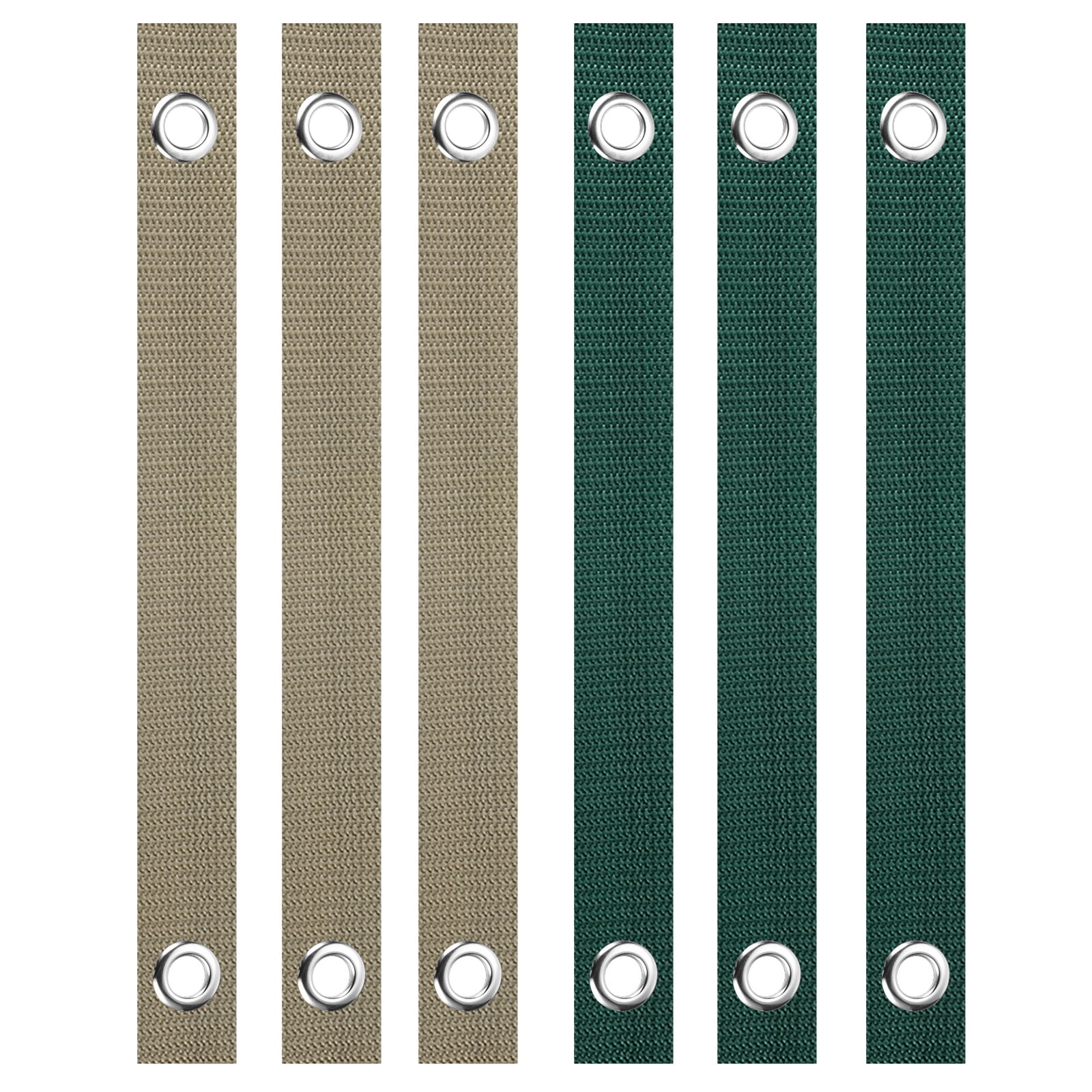 Uxcell 16 Inch Tree Straps for Staking, 6 Pack Tree Support Straps with ...