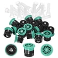 thumbnail image 1 of Uxcell 16-Pack 4A Variable Arc Nozzle, 0.94 in Sprinkler Heads Replacement 3~4 Foot Radius with 16 Filter for Lawns [Black & Green], 1 of 6