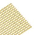 thumbnail image 1 of Uxcell 16-Pack Brass Rod, 1.5mmx300mm H65 Solid Brass Round Rods for Knife Handle Pins Material Knife Making Supplies, 1 of 7