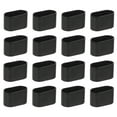 thumbnail image 1 of Uxcell Chair Leg Cap, Oval Non-Slip Floor Protectors Chair Leg Cover 13/16"x1-9/16" 16, 1 of 5