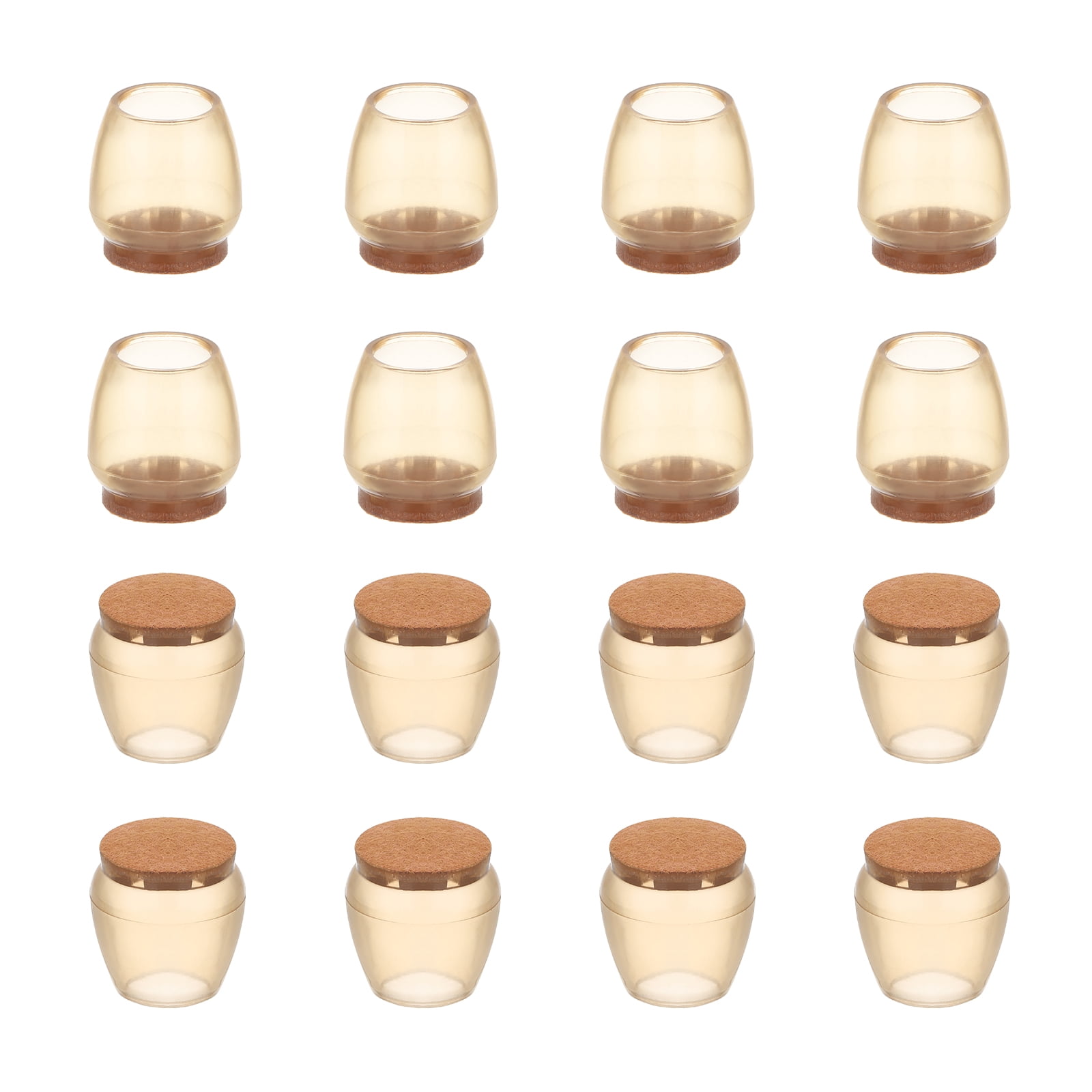 Uxcell 16 Pack Chair Leg Floor Protectors, 1