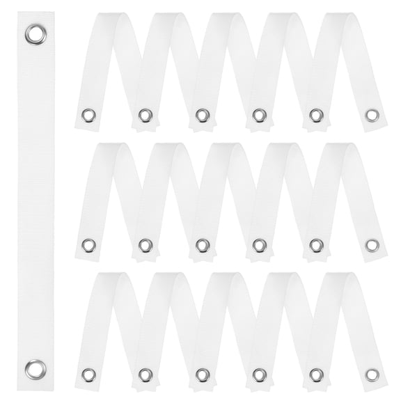 Uxcell 16-Pack Tree Straps for Staking,1.5 Inch x 15.7 Inch for Leaning Tree Protection[White]