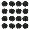 thumbnail image 1 of Uxcell 16 Pcs Ribbon Peony, 2 Inch Lapel Pin for Men Satin Ribbon Flower Peony Artificial Fabric Flowers for DIY Crafting Accessories Sewing Wrapping Wedding Gift Decoration, Black, 1 of 5