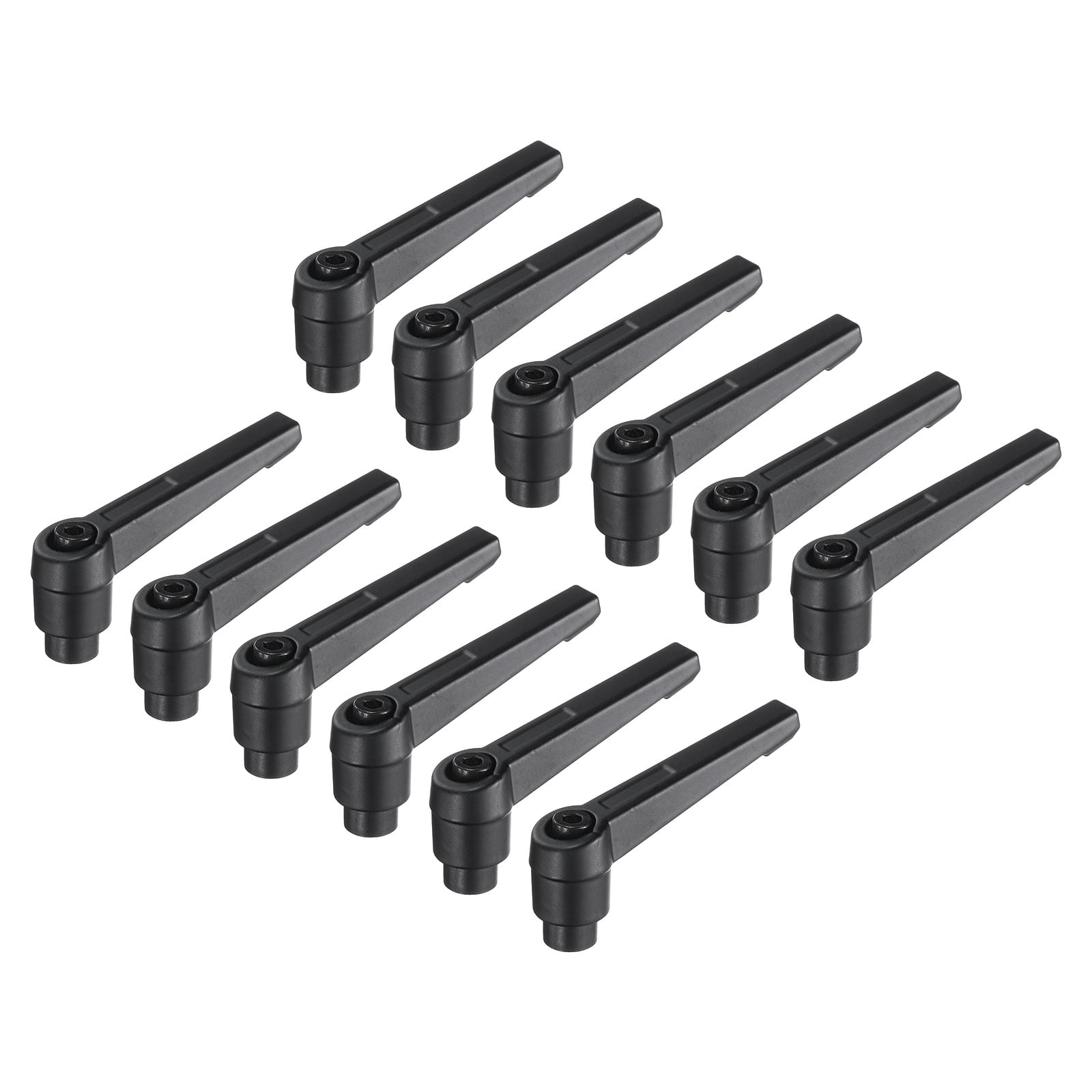 Uxcell 16 Pieces Clamping Lever Adjustable Handles M6 Metric Female ...