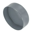 thumbnail image 1 of Uxcell 160mm (6 5/16") ID Rubber End Caps, Pipe & Fence Post Protectors Flexible End Caps for Industrial Pipes, Metal Tubing, Outdoor Fencing, Light Gray, 1 of 6