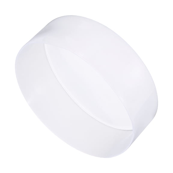 Uxcell 160mm(6 5/16") ID x 80mm (3 1/8") H Rubber End Caps, Pipe & Fence Post Protectors Flexible Vinyl End Caps for Industrial Pipes, Metal Tubing, Outdoor Fencing, Clear, 80mm Height