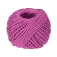 thumbnail image 1 of Uxcell 164 Feet 2.5mm Garden Twine, Jute Twine String Cords Fuchsia for DIY, 1 of 7