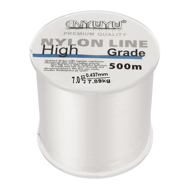 Uxcell 1640FT 17lb 7.0# Fluorocarbon Coated Monofilament Nylon