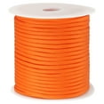 thumbnail image 1 of Uxcell 164FT 550 Paracord, 7 Strand Parachutes Cord Spool 4mm Survival Strong Rope String for Camping Hiking, Orange, 1 of 5