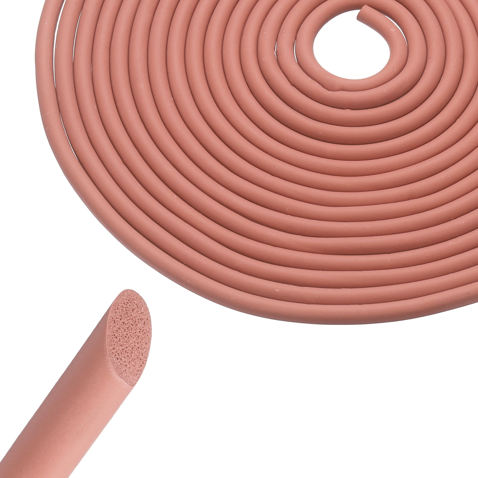 Uxcell 16Ft Backer Rod, 0.24 Inch Thick Silicone Rubber Foam Caulk ...