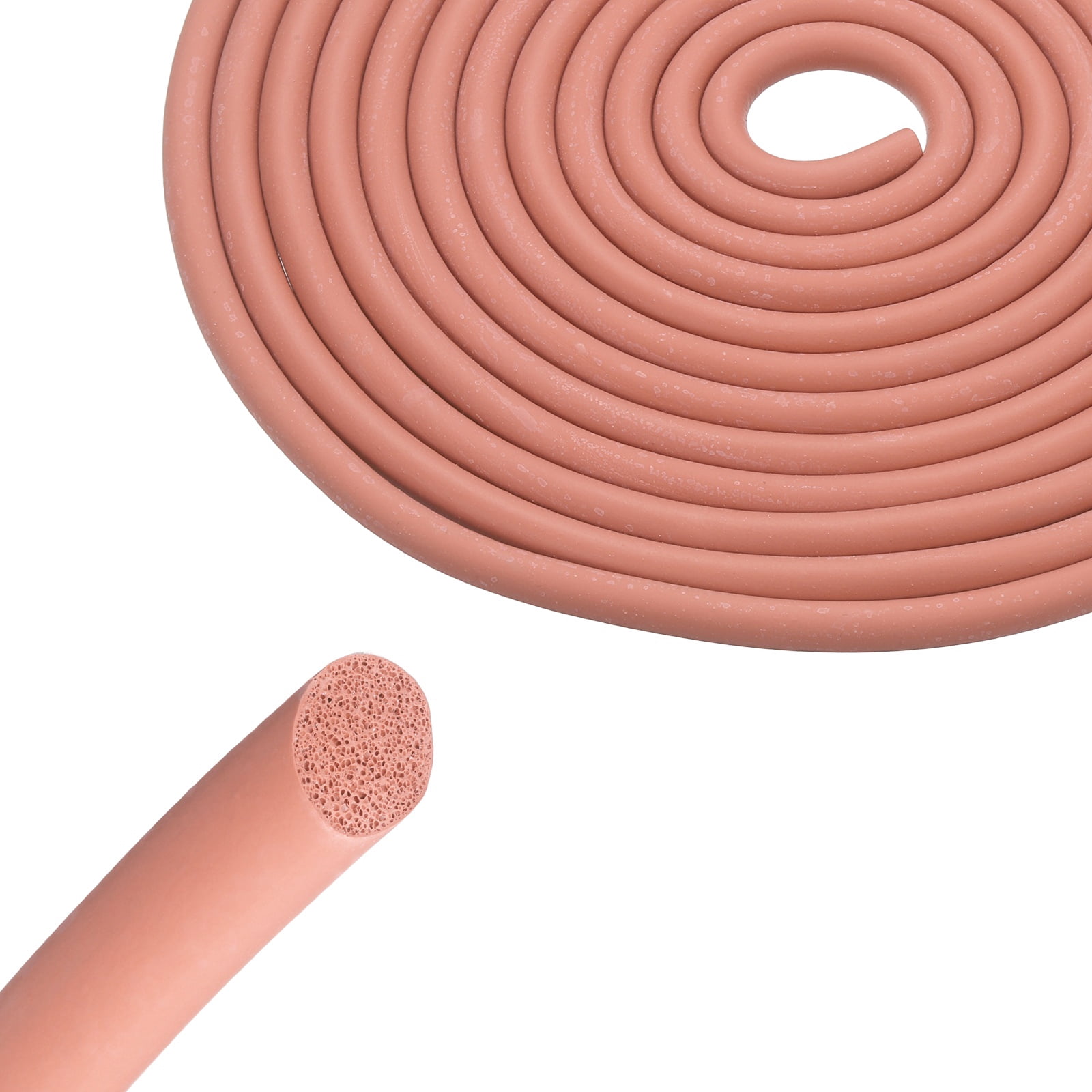 Uxcell 16Ft Backer Rod, 0.39 Inch Thick Silicone Rubber Foam Caulk ...