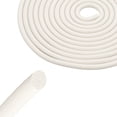 thumbnail image 1 of Uxcell 16Ft Backer Rod, 25/64 Inch Thick Silicone Rubber Foam Caulk Saver, Weather Strip Seal for Sealing Concrete Gaps, Expansion Joints, Crack Filling, Doors, Windows, White, 1 of 6
