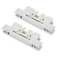 thumbnail image 1 of Uxcell 16P Dual Rows 2.54mm IDC Male Transition Plug for Flat Ribbon Cable, Pack of 2, 1 of 5