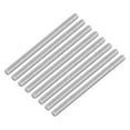 thumbnail image 1 of Uxcell 16Pack M4 x 60mm 0.7mm Pitch 304 Stainless Steel Fully Threaded Rod Bar Studs, 1 of 6