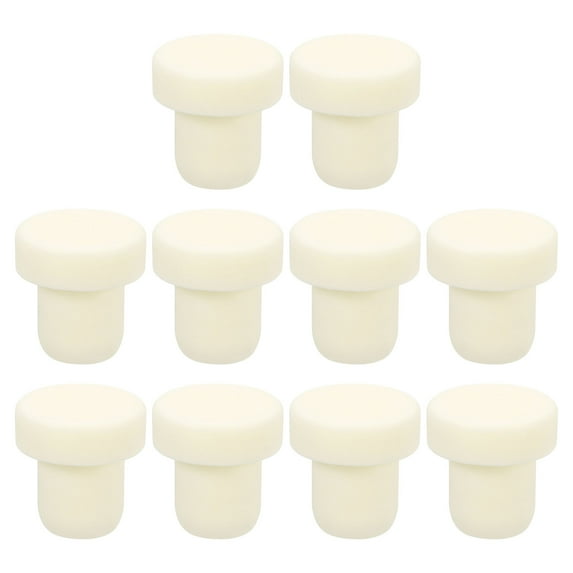 Uxcell 16Pack T-shaped Stoppers, 0.75inch Cork Wine Stopper Wine Bottle Corks, White