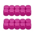 thumbnail image 1 of 16 mm Acrylic Dice Blank, 20 Pcs Standard Game Dice Rounded Corner for Board Games Teaching, Pink, 1 of 7