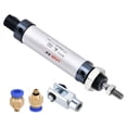 thumbnail image 1 of Uxcell 16mm Bore 25mm Stroke Pneumatic Air Cylinder with Y Connector and Fittings, 1 of 5