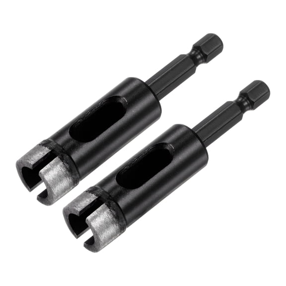 Uxcell 16mm Dia 1/4" Hex Shank Sintered Diamond Core Drill Bits for Masonry Stone 2 Pack