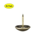 thumbnail image 1 of Uxcell 16mm Dia 17mm Height Bronze Tone Upholstery Nails Tacks 50 Pack, 1 of 5