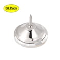 thumbnail image 1 of Uxcell 16mm Dia Head 15mm Length Shank Crystal Upholstery Nails Furniture Tacks 50 Pack, 1 of 5