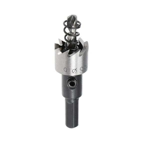 Uxcell 16mm HSS Hole Saw Drill Bit Opener Cutter for Stainless Steel Metal Wood
