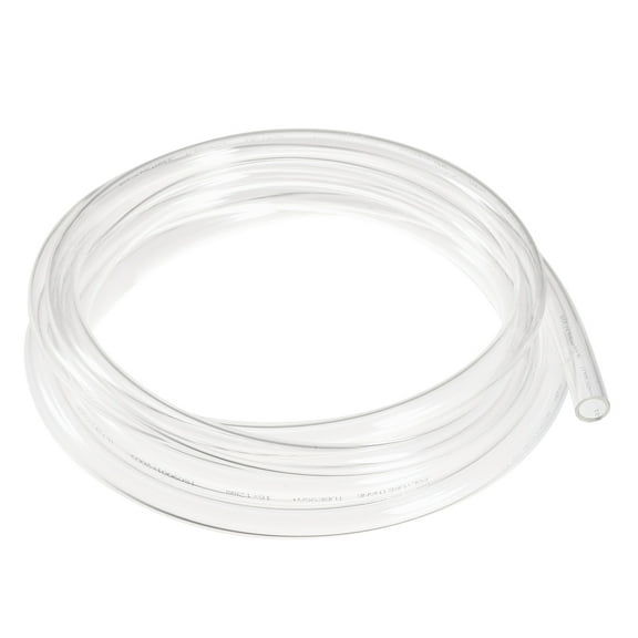Uxcell 16mm OD 12mm ID 3 Meter Clear PU Air Tubing Pipe for Air Line Fluid Transfer