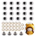 thumbnail image 1 of Uxcell 16mm Safety Eyes, 20Pcs Realistic Doll Crocheting Safety Eyes Clear, 1 of 6