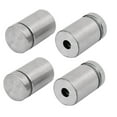 thumbnail image 1 of Uxcell 16mmx25mm Stainless Steel Glass Table Spacers Standoff Fixing Screws Bolts 4pcs, 1 of 2