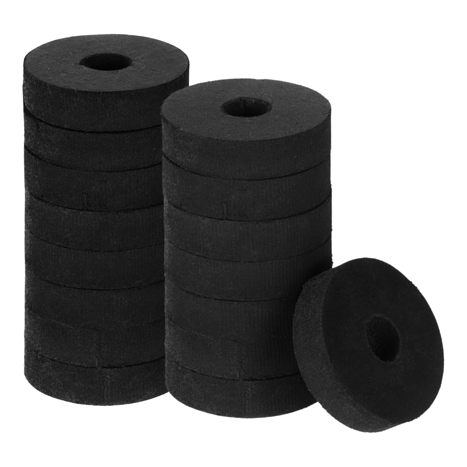 16-Pack 1 Inch Rubber Washers - Neoprene Anti-Vibration Spacers For Bolts And Screws