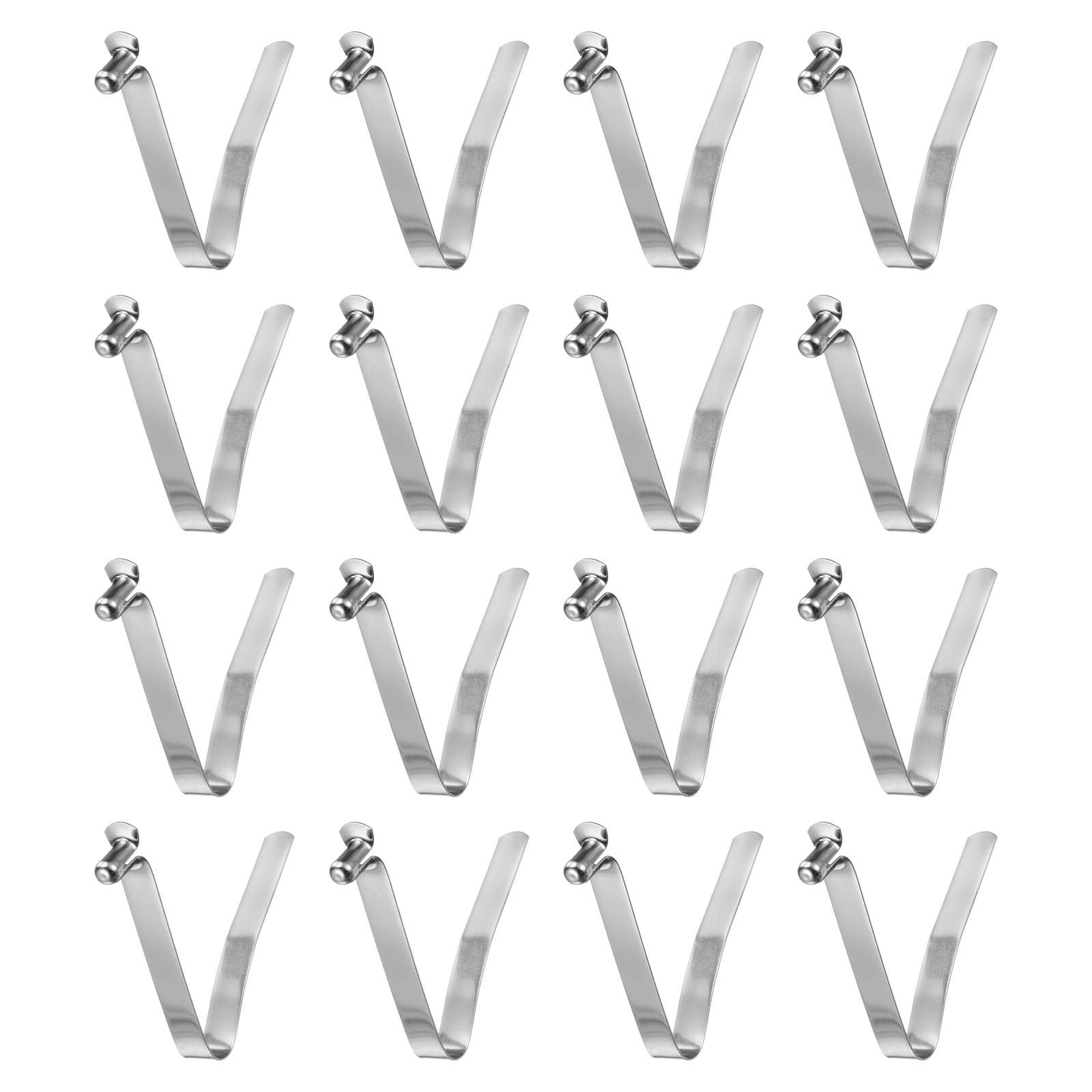 Uxcell 16pcs Single Button Kayak Paddle Snap Spring Clip 6x11x60mm V ...