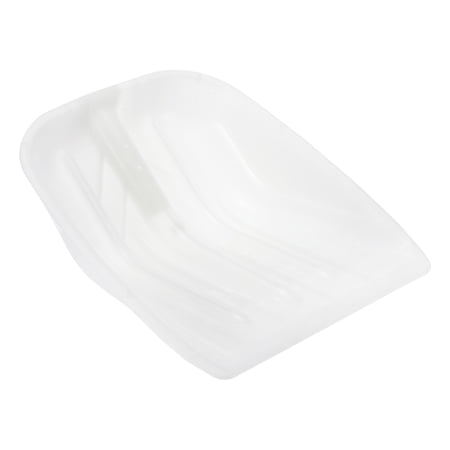 Uxcell 16x14" Plastic Snow Shovel, Large Capacity Snow Spade Portable Snow Removal Tool White