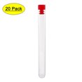 thumbnail image 1 of Uxcell 16x150mm Polystyrene Round Bottom Centrifuge Test Tubes Red 20 Pack, 1 of 5