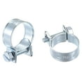 thumbnail image 1 of Uxcell 17-19mm Mini Fuel Injection Hose Clamp Zinc Plated Steel Fuel Line Clamp 20 Pack, 1 of 5
