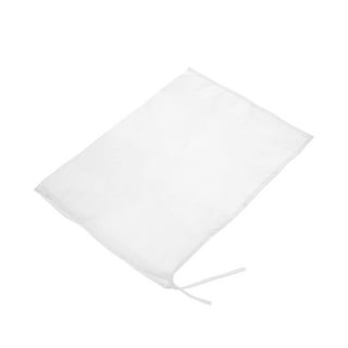 Paint Strainer Bag 5 Gallon with Elastic Top Opening White Fine Mesh Filters for Gardening 10 Pieces at MechanicSurplus.com