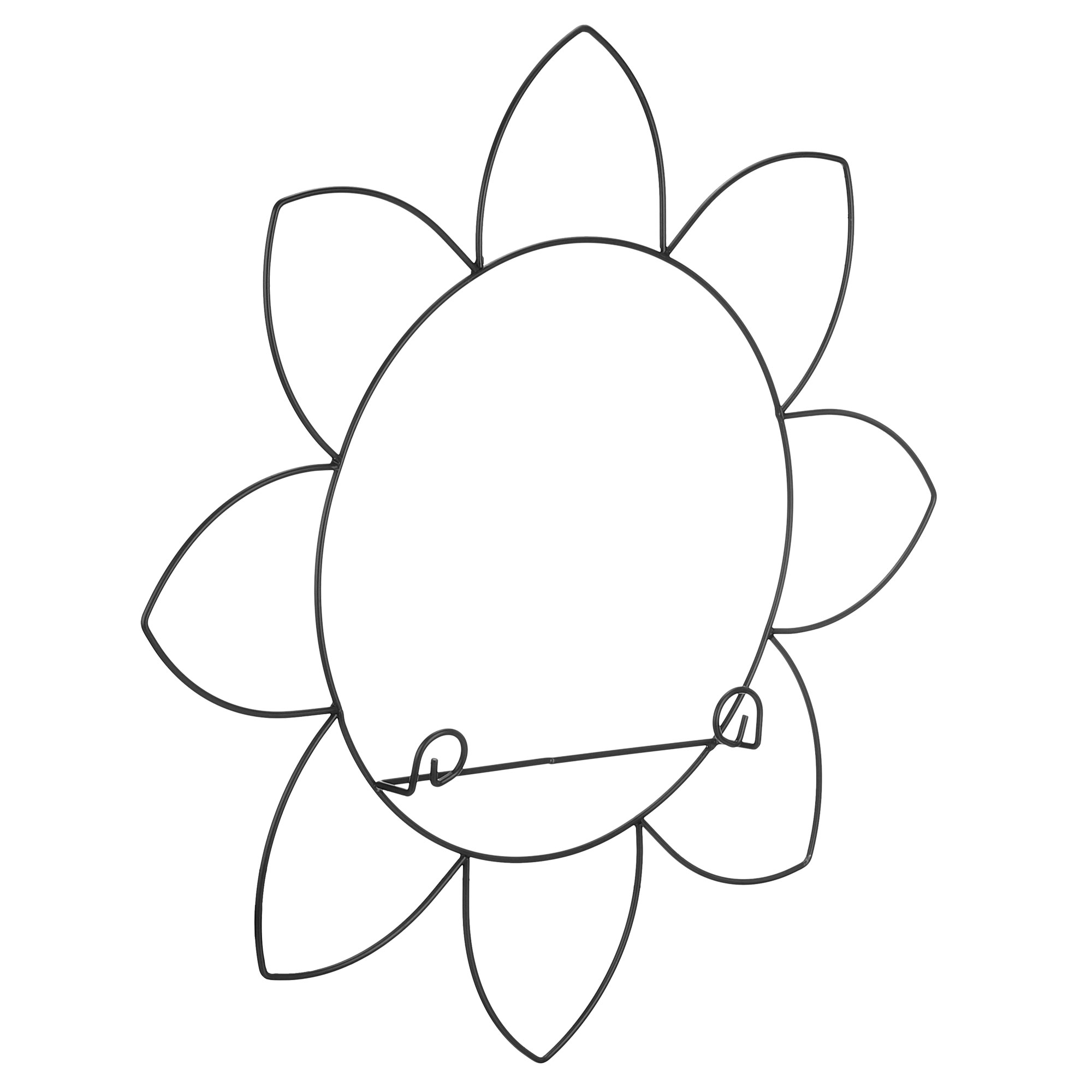 Uxcell 17.7x17.7" Metal Decorative Plate Stand Holder, 1 Pack Picture