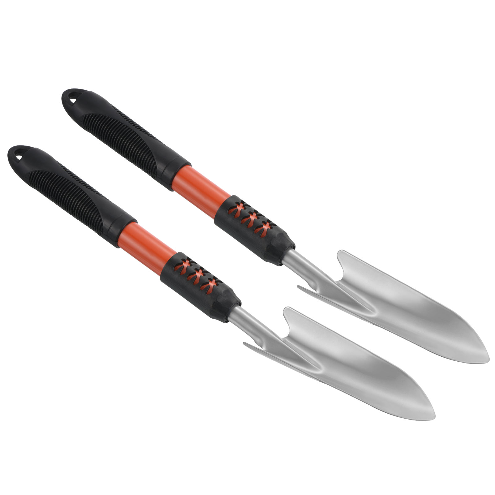 Professional Weed Control Tool - 13 Inch V-Shaped Stainless Steel Garden Weeding Shovel With Gloves