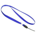 thumbnail image 1 of Uxcell 17" Neck Lanyards 0.4" Width Detachable Strap Lanyard for ID Badge Keys Blue 10 Pack, 1 of 5