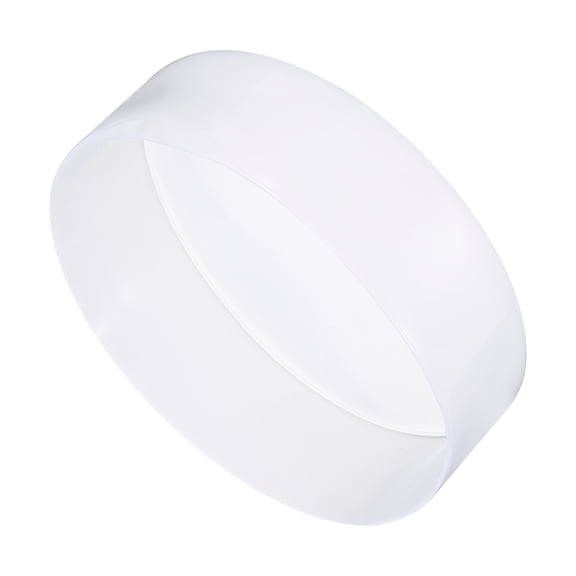 Uxcell 170mm (6 11/16") ID x 80mm (3 1/8") H Rubber End Caps, Pipe & Fence Post Protectors Flexible Vinyl End Caps for Industrial Pipes, Metal Tubing, Outdoor Fencing, Clear, 80mm Height