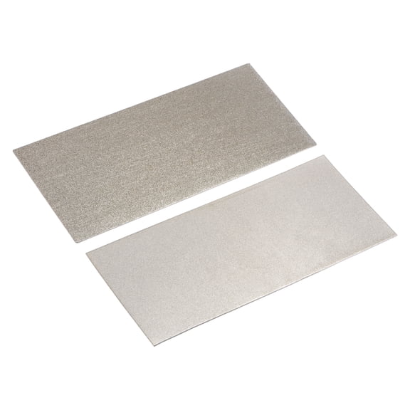 Uxcell 170mm x 75mm 150 240 Grits Diamond Whetstone Sharpener Sharpening Stone Set 2 Pack