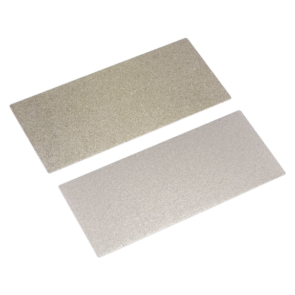 Uxcell 170mm x 75mm 80 120 Grits Diamond Whetstone Sharpener Sharpening Stone Set 2 Pack