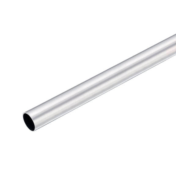 Uxcell 17mm OD 15mm Inner Dia 400mm Length 6063 Aluminum Tube for Industry DIY Project