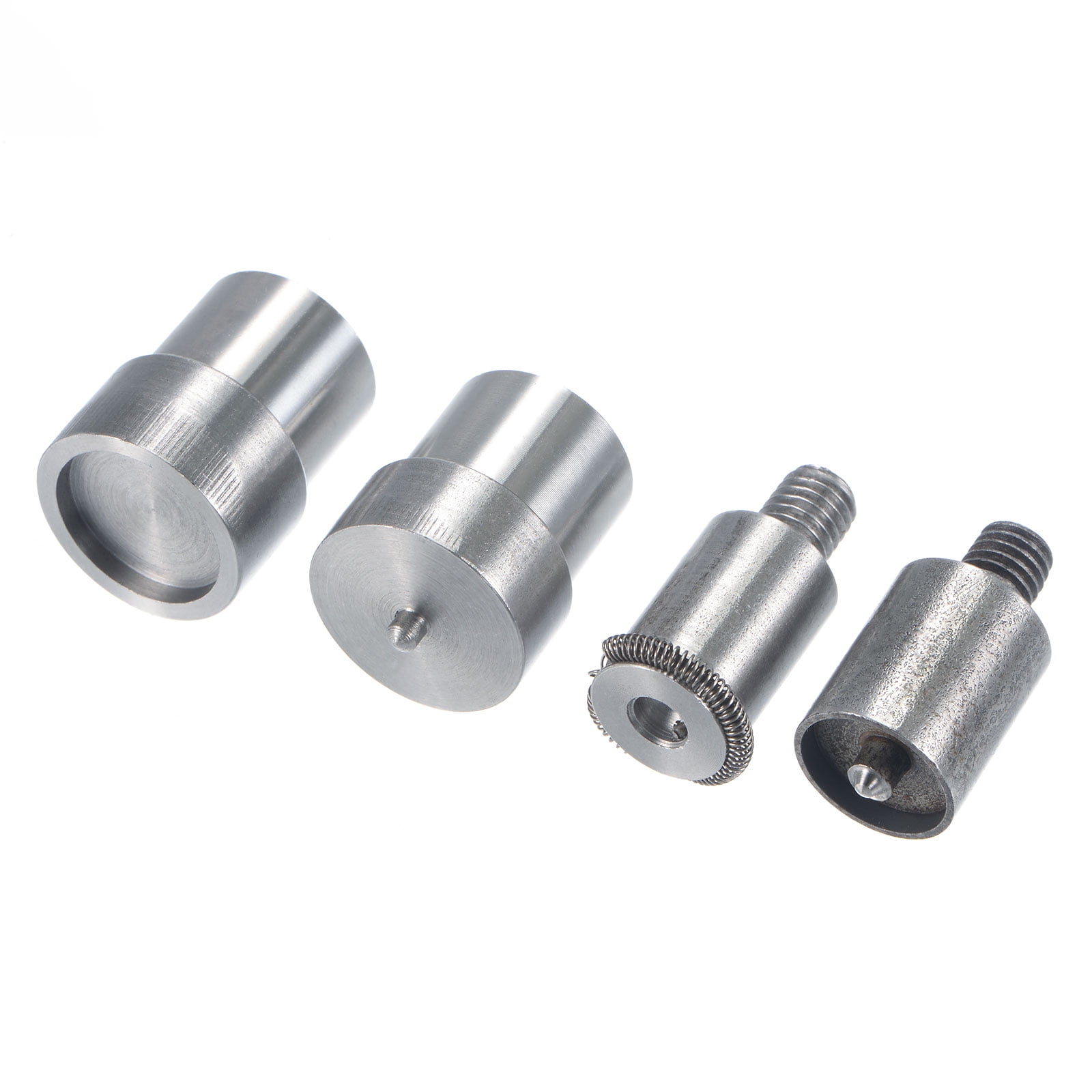 Uxcell 17mm Snap Fasteners Button Die for Hand Press Machine Setter Carbon Steel Pointed Fasteners Tool