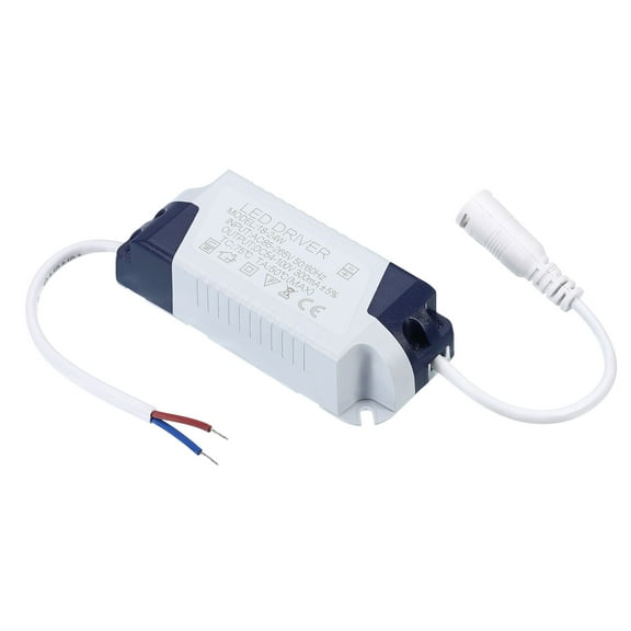 Uxcell 18-24W 300mA LED Driver AC 85-265V Output 54-100V DC Female Connector Current Transformer