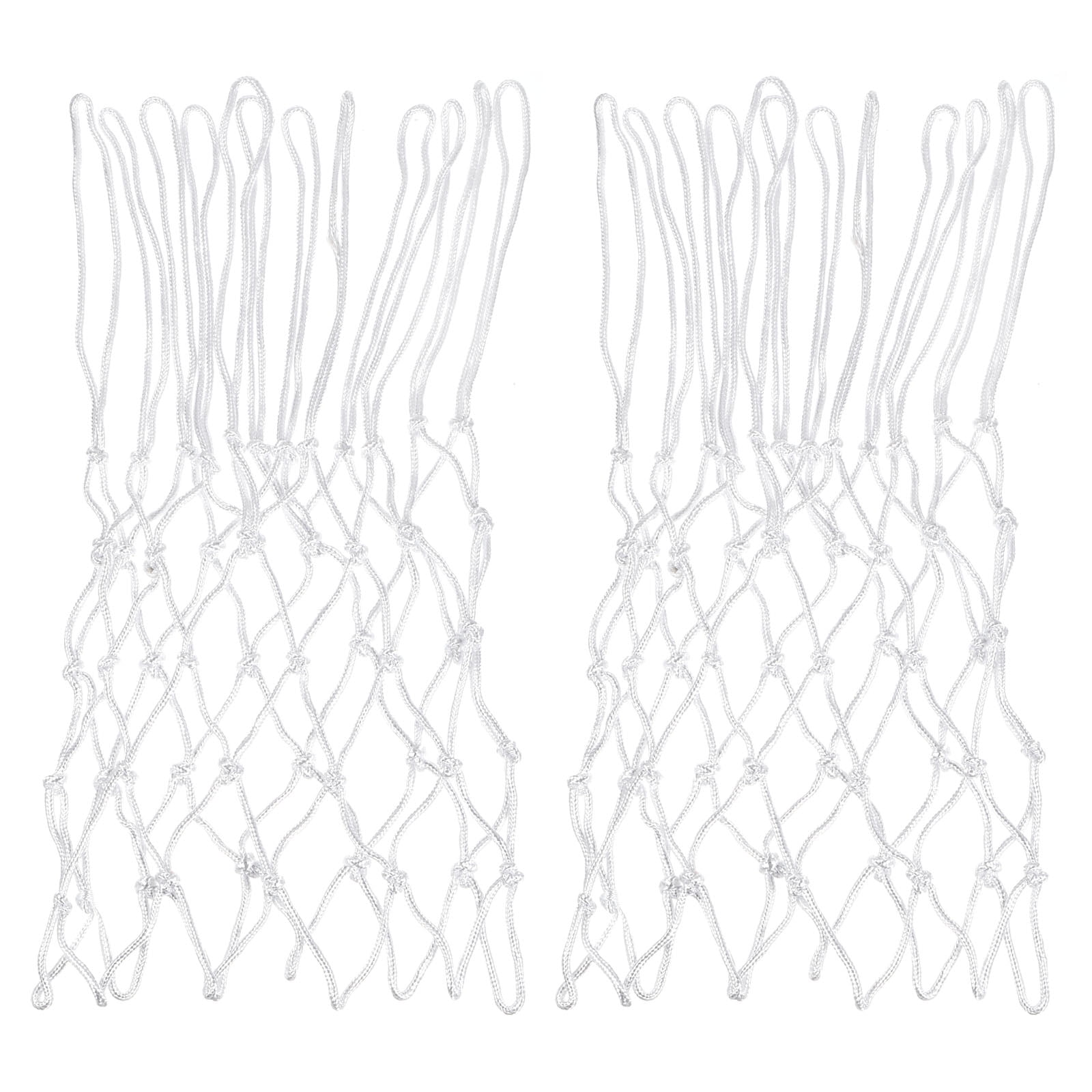 Uxcell 18.5" 3.5mm Polyester Basketball Hoop Rim Net Replacement, White