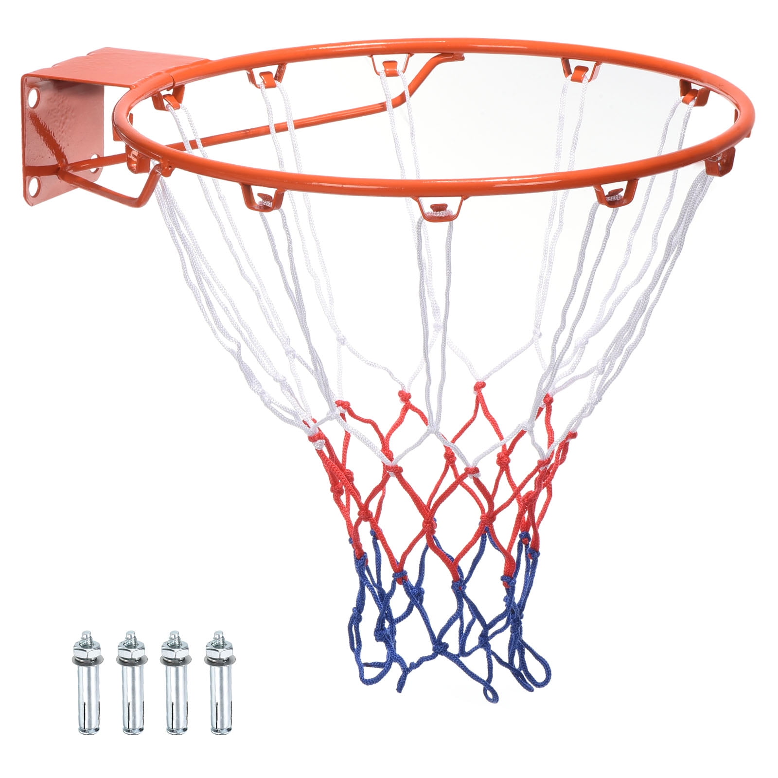 Uxcell 18" Basketball Rim Wall Door Mounted Standard Goal Fit Indoor